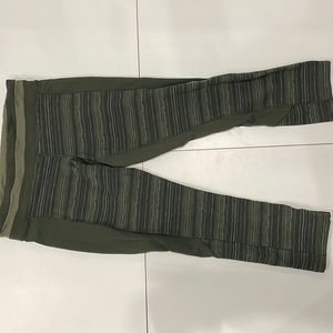 Green Lululemon short leggings